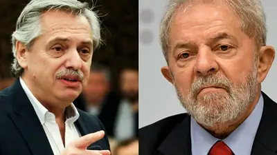 Alberto Fernándes y Lula Da Silva Alberto Fernándes y Lula Da Silva