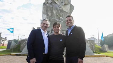 TREMENDO: El divertido piropo a Axel Kicillof en vivo durante un acto en Necochea