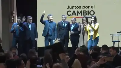 Macri cerró su acto en Córdoba con una canción que lo deja en evidencia Macri cerró su acto en Córdoba con una canción que lo deja en evidencia