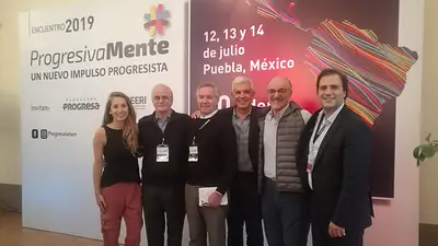 El Frente de Todos visitó el Encuentro PogresivaMente en México El Frente de Todos visitó el Encuentro PogresivaMente en México