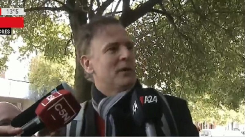 Espionaje ilegal: así llegó Daniel Santoro a declarar por la causa ante Ramos Padilla