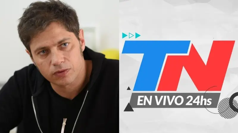 TN cortó un móvil mientras hablaba Axel Kicillof 