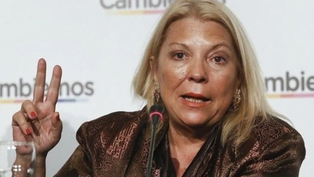 El vergonzoso mensaje de Elisa Carrió a favor de María Eugenia Vidal tras el levantamiento de la Bonaerense