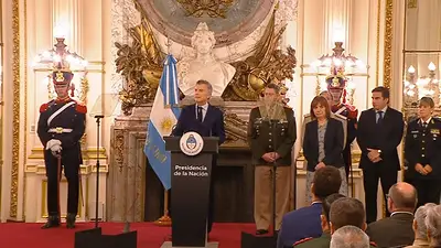Macri expresó su "orgullo" por el trabajo de las fuerzas de seguridad Macri expresó su "orgullo" por el trabajo de las fuerzas de seguridad