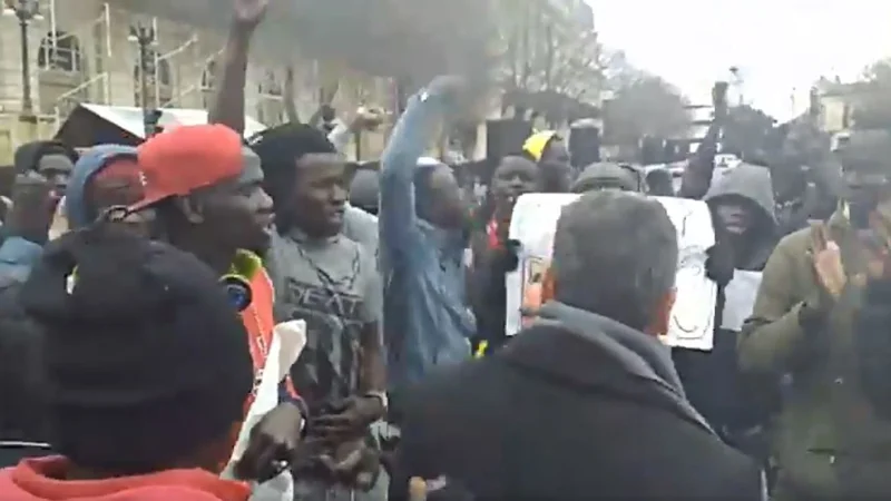 Video viral: senegaleses cantaron la marcha peronista en La Plata