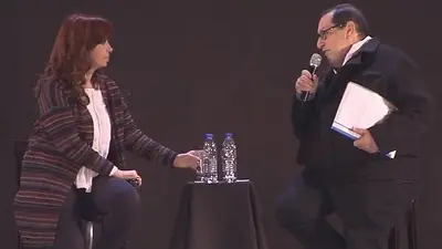 El emotivo detalle del acto de Cristina Kirchner en San Juan El emotivo detalle del acto de Cristina Kirchner en San Juan