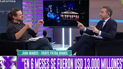 Grabois cruzó a Majul por los números de la pobreza y lo dejó sin palabras Grabois cruzó a Majul por los números de la pobreza y lo dejó sin palabras