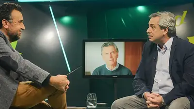 Alberto Fernández con Roberto Navarro: Pidió un dólar más alto para poder producir Alberto Fernández con Roberto Navarro: Pidió un dólar más alto para poder producir