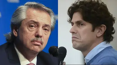 Alberto Fernández cruzó a Martín Lousteau: “Nos dejó el muerto de la 125 y ahora da clases de economía" Alberto Fernández cruzó a Martín Lousteau: “Nos dejó el muerto de la 125 y ahora da clases de economía"
