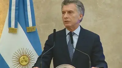 Mauricio Macri aseguró que el Gobierno "normalizó" la imagen de las Fuerzas Armadas Mauricio Macri aseguró que el Gobierno "normalizó" la imagen de las Fuerzas Armadas