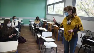 La provincia de Buenos Aires se prepara para la vuelta a clases presenciales La provincia de Buenos Aires se prepara para la vuelta a clases presenciales