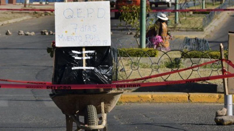 Bolivia: Cadáveres en las calles por el colapso del sistema sanitario