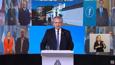 9 de julio: Alberto Fernández le mandó un fuerte mensaje a los "odiadores seriales" 9 de julio: Alberto Fernández le mandó un fuerte mensaje a los "odiadores seriales"