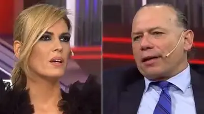 Feroz pelea en vivo entre Viviana Canosa y Sergio Berni por Mauricio Macri Feroz pelea en vivo entre Viviana Canosa y Sergio Berni por Mauricio Macri