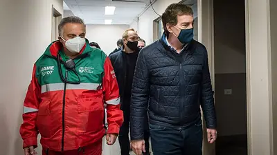 Diego Santilli, optimista, ya habla de "desarmar la cuarentena" Diego Santilli, optimista, ya habla de "desarmar la cuarentena"