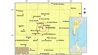 Terremóto en Córdoba: se sintió un temblor en Córdoba y Alta Gracia Terremóto en Córdoba: se sintió un temblor en Córdoba y Alta Gracia