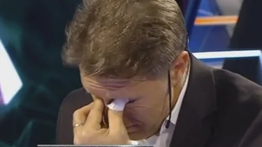 El llanto desconsolado de Alejandro Fatino al aire por una carta