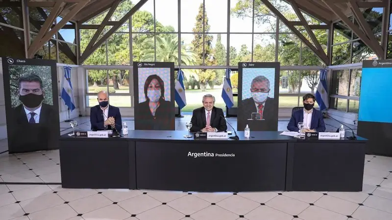 Alberto Fernández anunció la nueva "cuarentena intermitente" en el AMBA