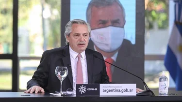 Fuerte suba del rating en la conferencia de Alberto Fernández