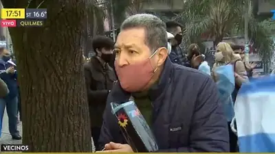Ex funcionario macrista se hace pasar por vecino para convocar a una marcha en Quilmes Ex funcionario macrista se hace pasar por vecino para convocar a una marcha en Quilmes