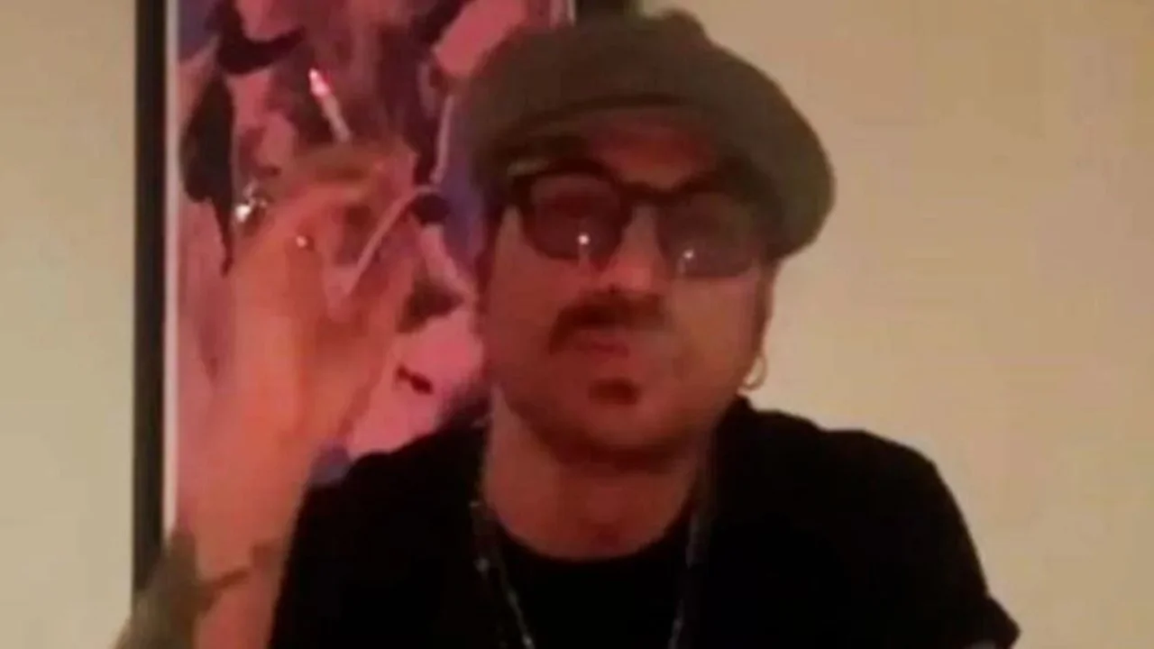 El sorpresivo anuncio de Daniel Osvaldo fumando en el sillón