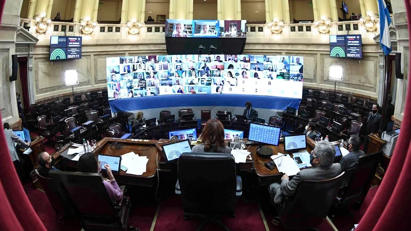 Reforma Judicial: con poca convocatoria a la marcha, el Senado trata el proyecto