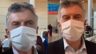 Reapareció Macri tras huir a Francia y evitó hablar de la Justicia Reapareció Macri tras huir a Francia y evitó hablar de la Justicia