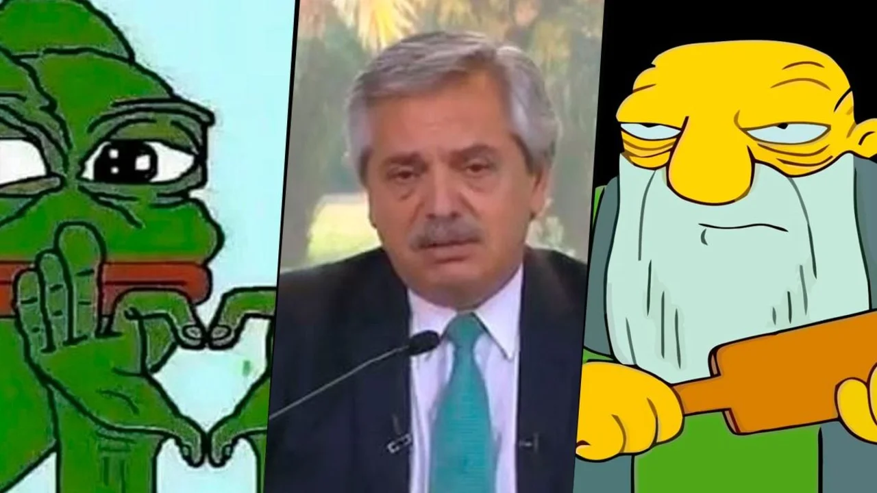 Los memes de Alberto Fernández y la nueva extensión de la cuarentena