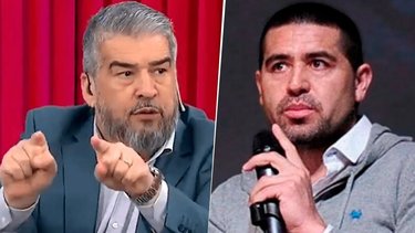 El Chavo Fucks se la pudrió a Riquelme en vivo: "No te la bancás"
