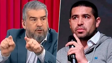 El Chavo Fucks se la pudrió a Riquelme en vivo: "No te la bancás"