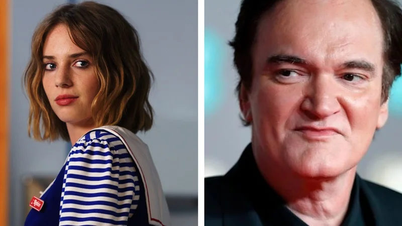 Quentin Tarantino. Maya Hawke