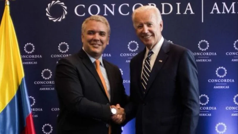 ivan duque, joe biden, estados unidos, colombia
