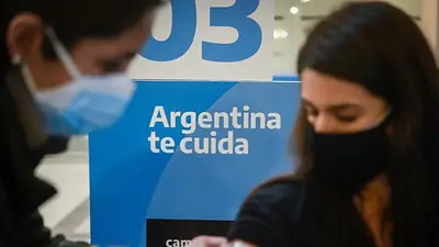 Argentina ya tiene al 50% de su población vacunada Argentina ya tiene al 50% de su población vacunada