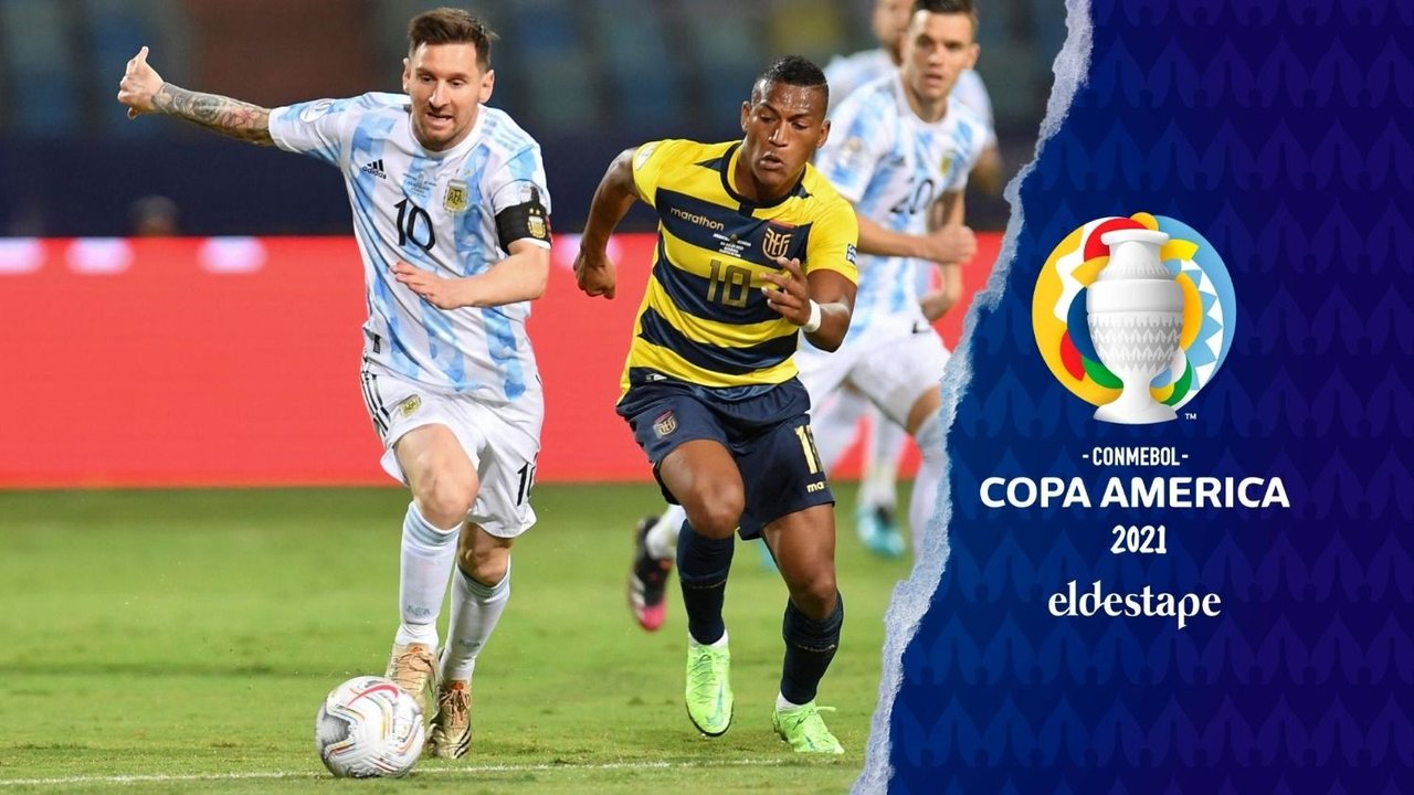 Argentina goleó a Ecuador y es la cuarta semifinalista de la Copa América