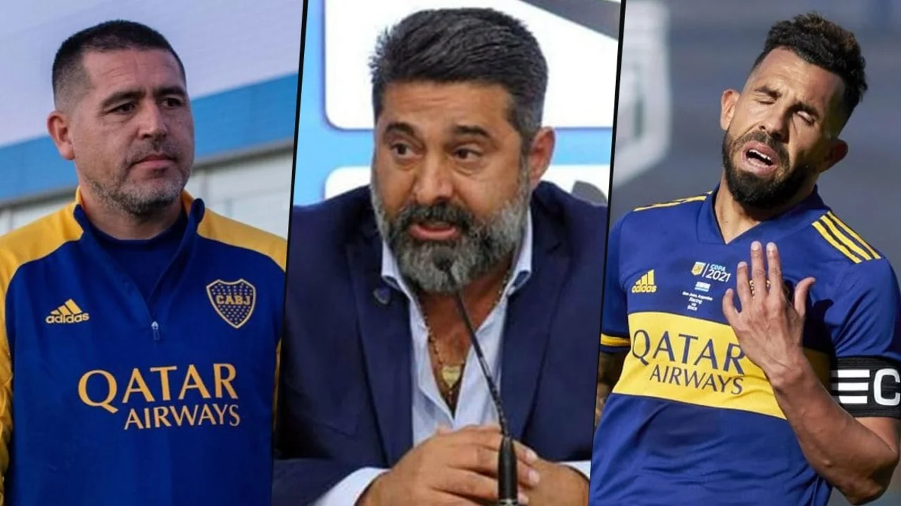 Daniel Angelici criticó a Riquelme y dijo por qué se fue Tevez de Boca