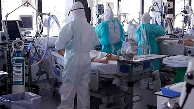 COVID-19: casi el 60% de los internados en terapia intensiva murieron COVID-19: casi el 60% de los internados en terapia intensiva murieron