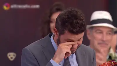 Marcelo Tinelli emocionado Showmatch Marcelo Tinelli emocionado Showmatch