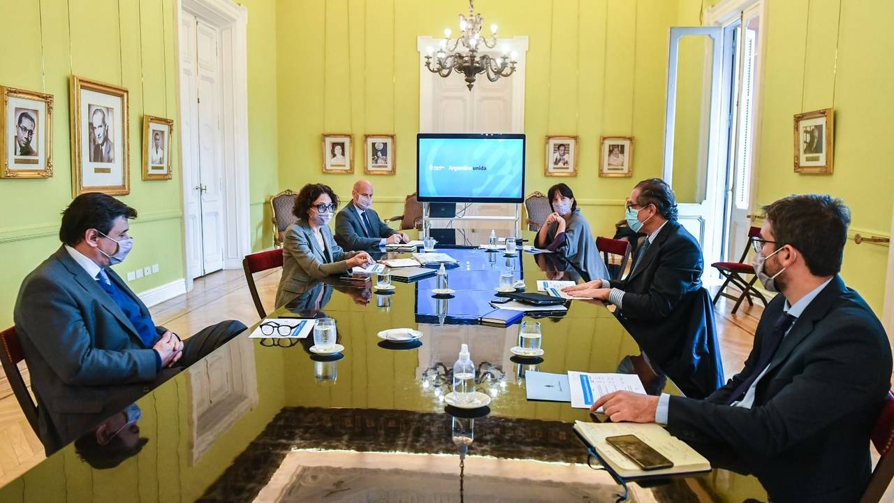 gabinete economico, paritarias 2021, salario minimo,