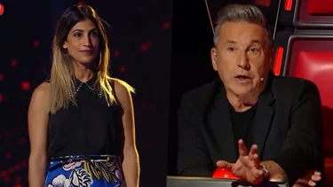 Montaner incomodó a una participante de La Voz Argentina