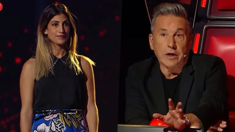 Ricardo Montaner puso incómoda a una participante de La Voz Argentina 2021