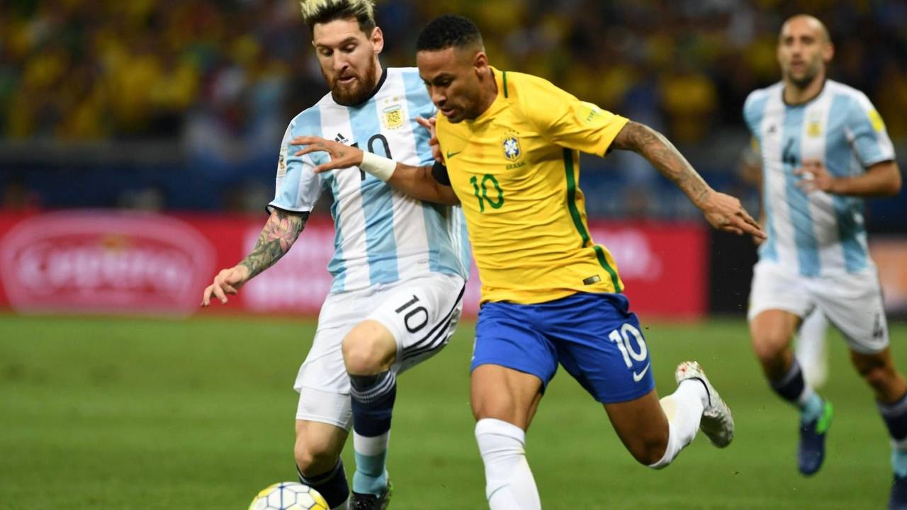 Messi y Neymar 