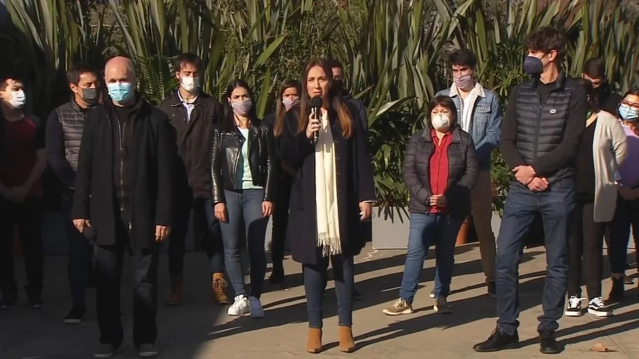 Elecciones 2021 María Eugenia Vidal Martín Lousteau Horacio Rodríguez Larreta