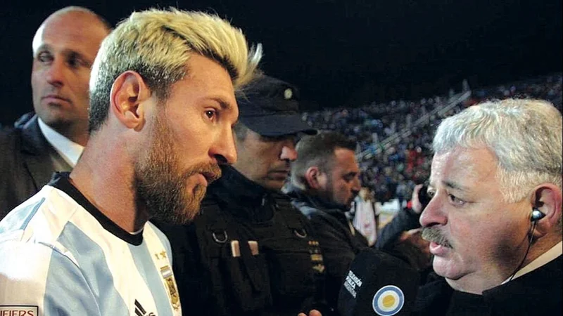Lionel Messi y Tití Fernández