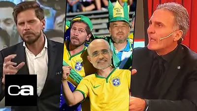 Los memes contra El Pollo Vignolo y Oscar Ruggeri tras el título de Argentina vs. Brasil Los memes contra El Pollo Vignolo y Oscar Ruggeri tras el título de Argentina vs. Brasil