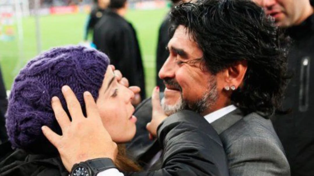 Diego Maradona, Dalma Maradona, Cementerio