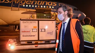 COVID-19: Argentina ya recibió 30 millones de vacunas y aplicó 25 millones de dosis COVID-19: Argentina ya recibió 30 millones de vacunas y aplicó 25 millones de dosis
