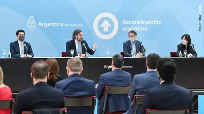 El Gobierno lanzó un nuevo programa para obras públicas y Wado de Pedro chicaneó al macrismo El Gobierno lanzó un nuevo programa para obras públicas y Wado de Pedro chicaneó al macrismo