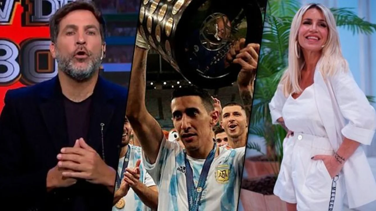 Flor Peña, Ángel Di María, Toti Pasman