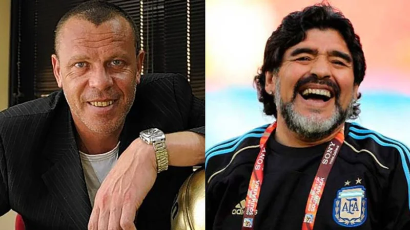 Hernán El Loco Montenegro Diego Maradona