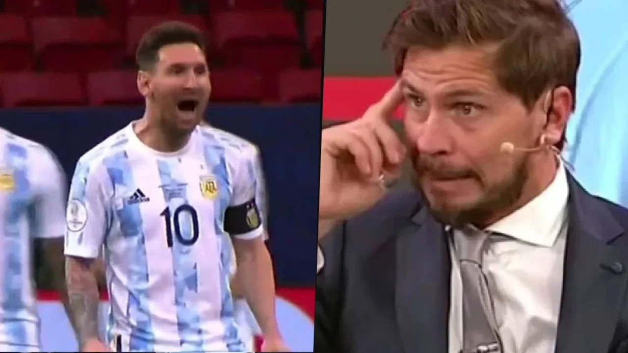 El Pollo Vignolo y el triste relato tras el título de Messi con la Selección Argentina